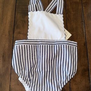 NWT The Beaufort Bonnet Stripe Seabrook Sunsuit